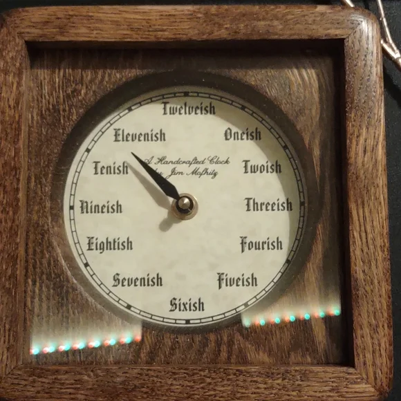 Novelty wall clock noonish - Picture 2 of 5